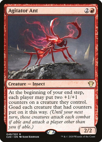 Image for Agitator Ant (49) [Commander 2020]