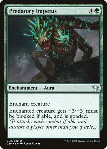 Image for Predatory Impetus (62) [Commander 2020]