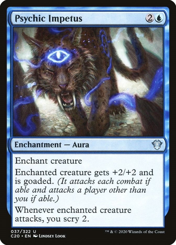 Image for Psychic Impetus (37) [Commander 2020]