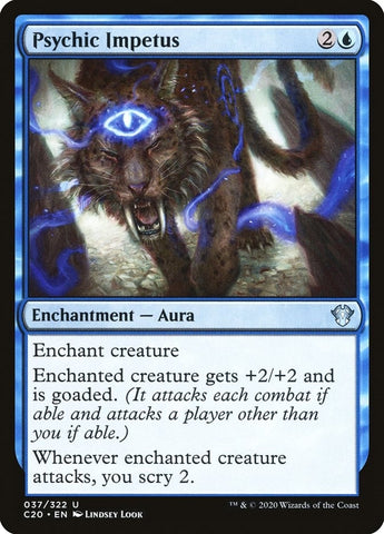 Image for Psychic Impetus (37) [Commander 2020]