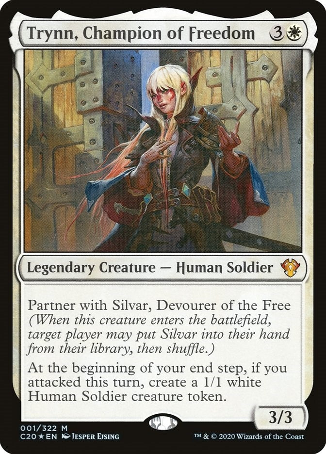 Image for Trynn, Champion of Freedom (1) [Commander 2020]