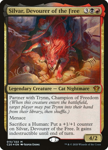 Image for Silvar, Devourer of the Free (15) [Commander 2020]