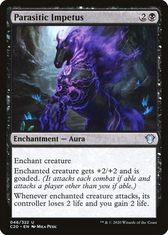 Image for Parasitic Impetus (46) [Commander 2020]