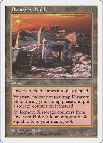 Image for Dwarven Hold [Fifth Edition]