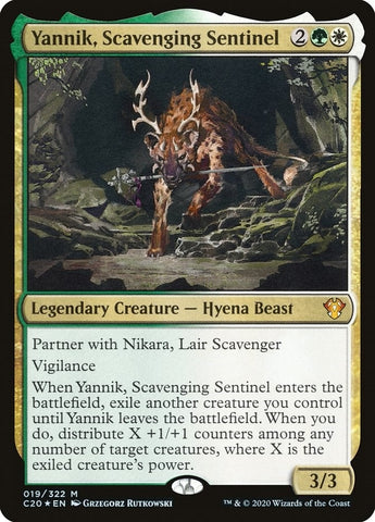 Image for Yannik, Scavenging Sentinel (19) [Commander 2020]