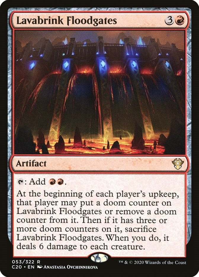 Image for Lavabrink Floodgates (53) [Commander 2020]