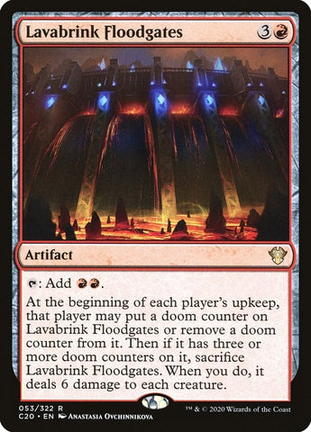 Image for Lavabrink Floodgates (53) [Commander 2020]