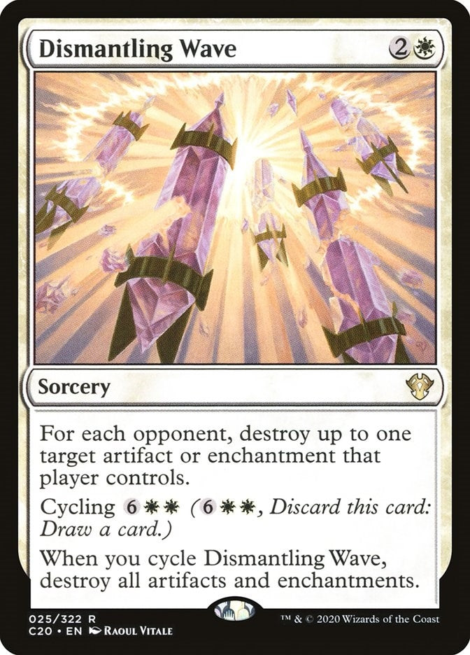 Image for Dismantling Wave (25) [Commander 2020]
