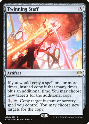 Image for Twinning Staff (70) [Commander 2020]