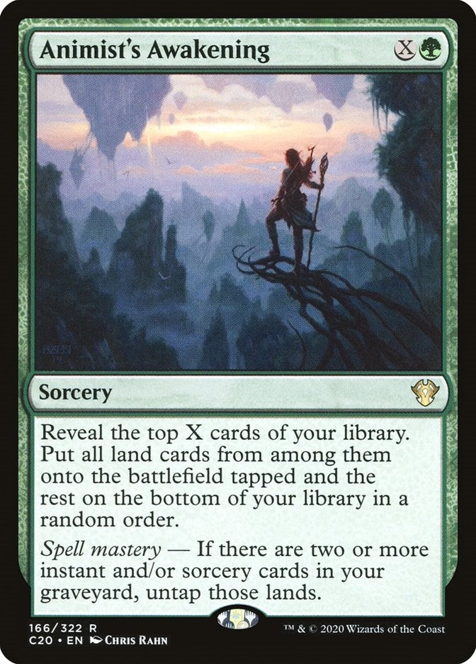 Image for Animist's Awakening (166) [Commander 2020]