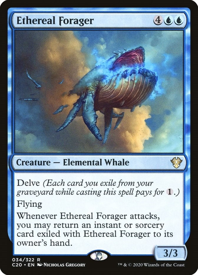 Image for Ethereal Forager (34) [Commander 2020]