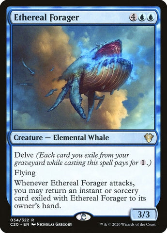 Image for Ethereal Forager (34) [Commander 2020]