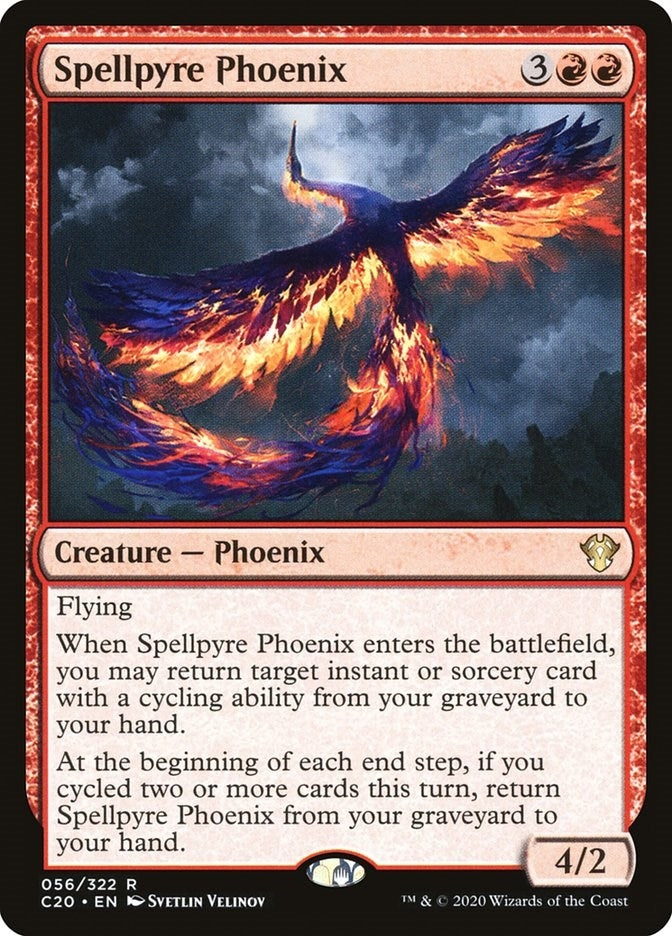Image for Spellpyre Phoenix (56) [Commander 2020]
