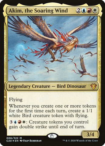 Image for Akim, the Soaring Wind (6) [Commander 2020]