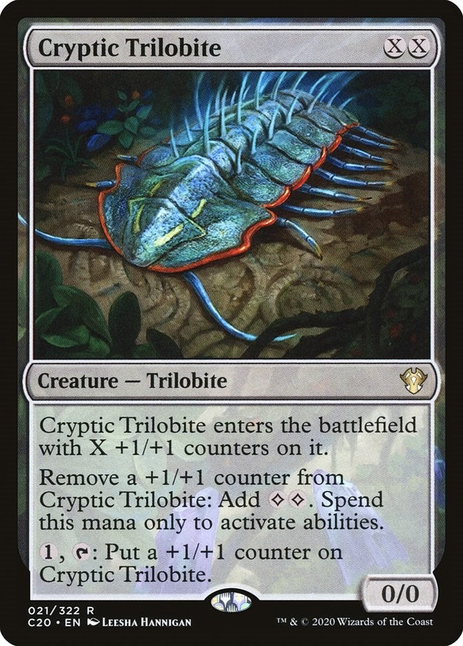 Image for Cryptic Trilobite (21) [Commander 2020]