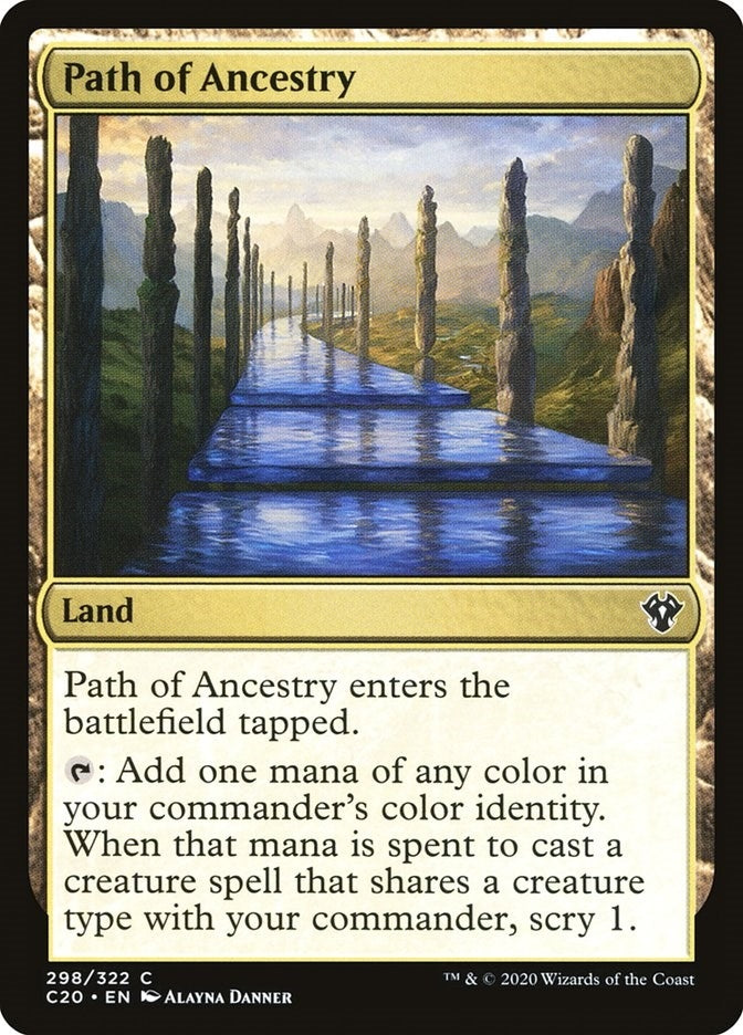 Image for Path of Ancestry (298) [Commander 2020]