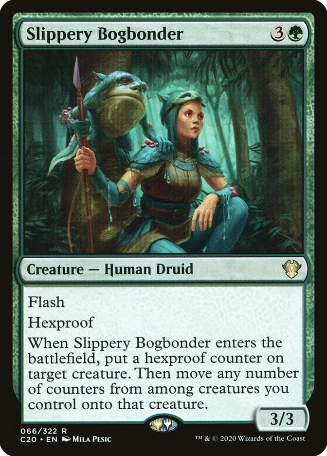 Image for Slippery Bogbonder (66) [Commander 2020]