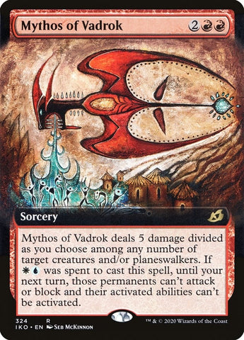Image for Mythos of Vadrok (Extended Art) (324) [Ikoria: Lair of Behemoths]