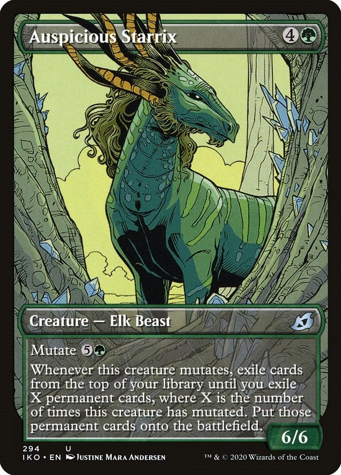 Image for Auspicious Starrix (Showcase) (294) [Ikoria: Lair of Behemoths]