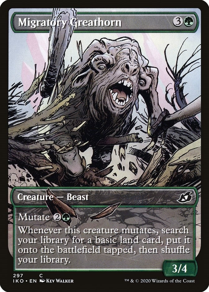 Image for Migratory Greathorn (Showcase) (297) [Ikoria: Lair of Behemoths]