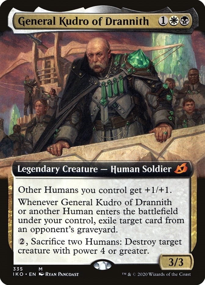 Image for General Kudro of Drannith (Extended Art) (335) [Ikoria: Lair of Behemoths]