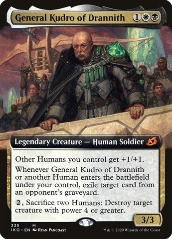 Image for General Kudro of Drannith (Extended Art) (335) [Ikoria: Lair of Behemoths]