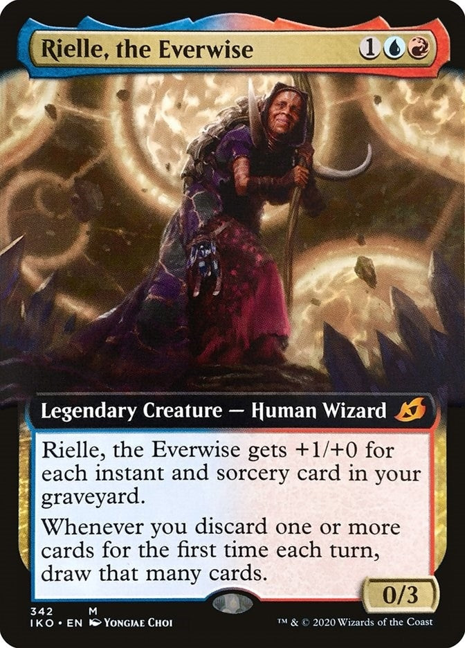 Image for Rielle, the Everwise (Extended Art) (342) [Ikoria: Lair of Behemoths]