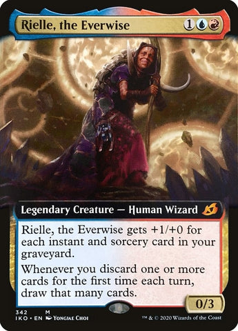 Image for Rielle, the Everwise (Extended Art) (342) [Ikoria: Lair of Behemoths]