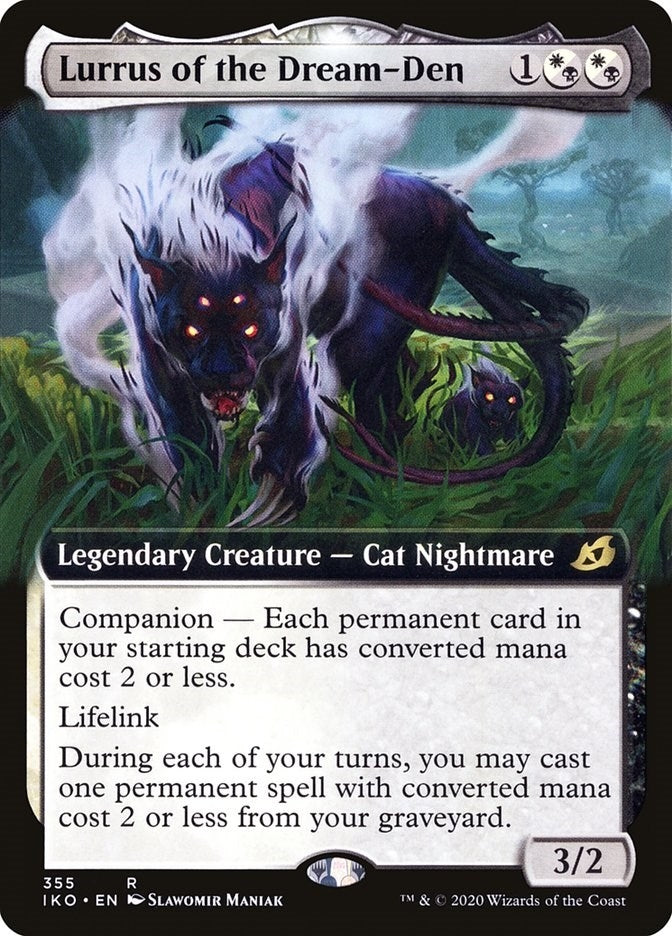 Image for Lurrus of the Dream-Den (Extended Art) (355) [Ikoria: Lair of Behemoths]