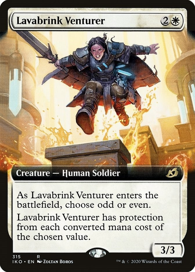 Image for Lavabrink Venturer (Extended Art) (315) [Ikoria: Lair of Behemoths]