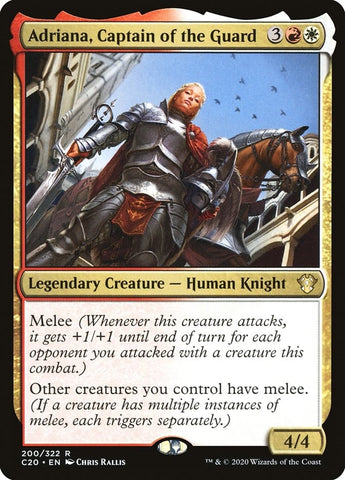 Image for Adriana, Captain of the Guard (200) [Commander 2020]