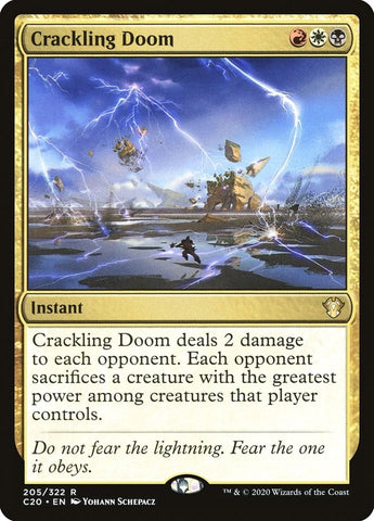 Image for Crackling Doom (205) [Commander 2020]