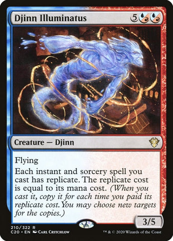Image for Djinn Illuminatus (210) [Commander 2020]