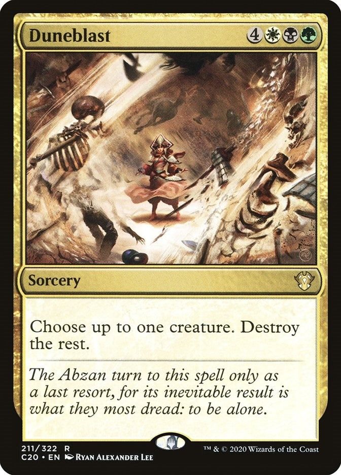 Image for Duneblast (211) [Commander 2020]