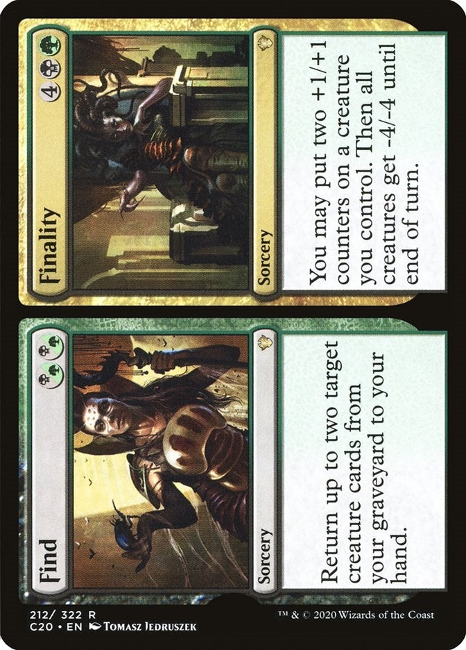Image for Find // Finality (212) [Commander 2020]