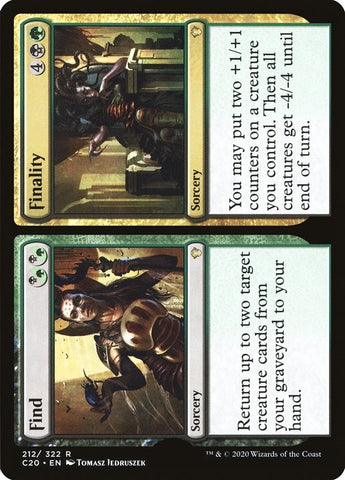 Image for Find // Finality (212) [Commander 2020]