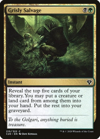 Image for Grisly Salvage (215) [Commander 2020]