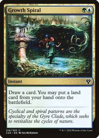 Image for Growth Spiral (216) [Commander 2020]
