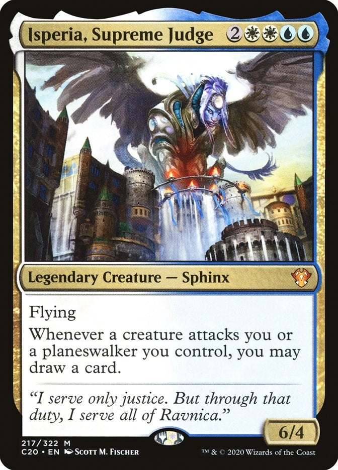 Image for Isperia, Supreme Judge (217) [Commander 2020]