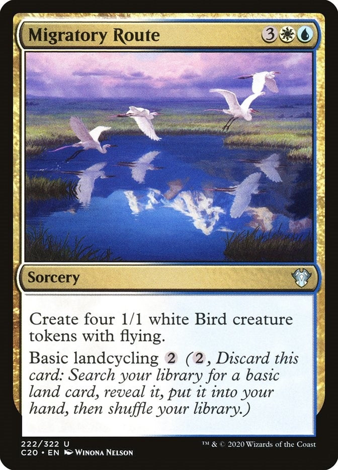 Image for Migratory Route (222) [Commander 2020]