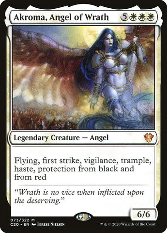 Image for Akroma, Angel of Wrath (73) [Commander 2020]