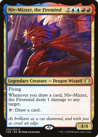 Image for Niv-Mizzet, the Firemind (225) [Commander 2020]
