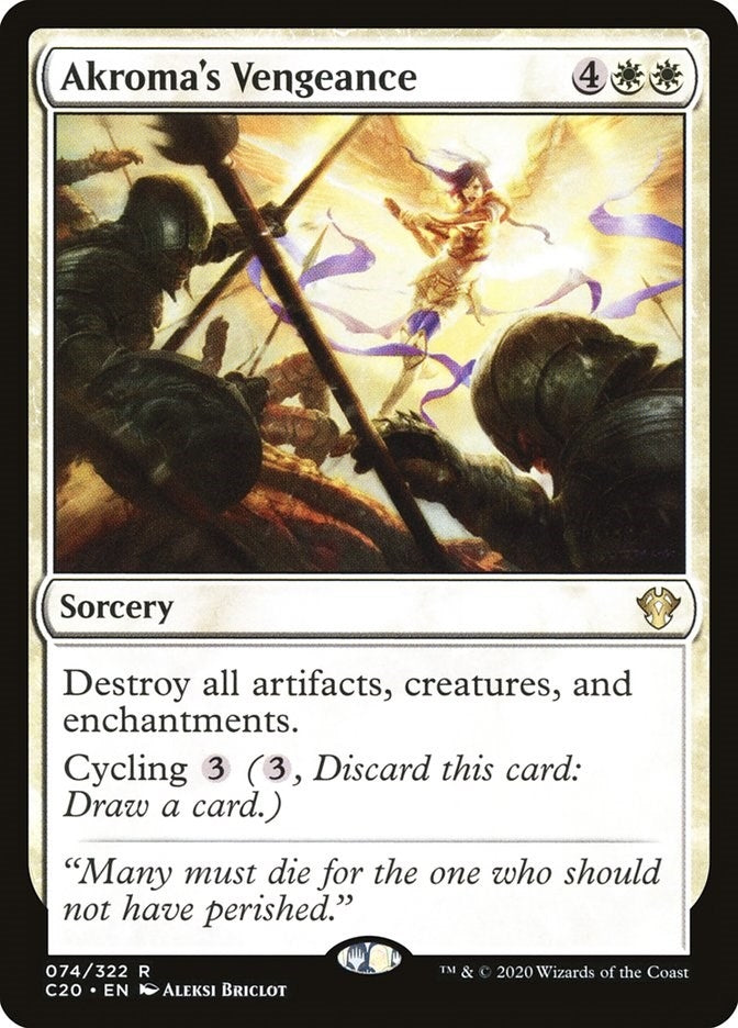 Image for Akroma's Vengeance (74) [Commander 2020]