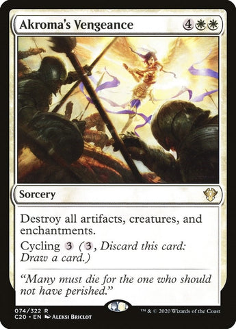 Image for Akroma's Vengeance (74) [Commander 2020]