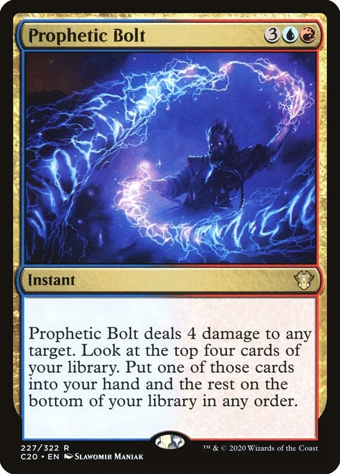 Image for Prophetic Bolt (227) [Commander 2020]