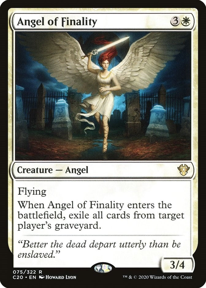 Image for Angel of Finality (75) [Commander 2020]