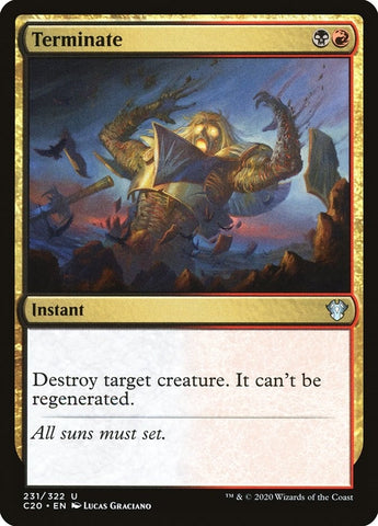 Image for Terminate (231) [Commander 2020]