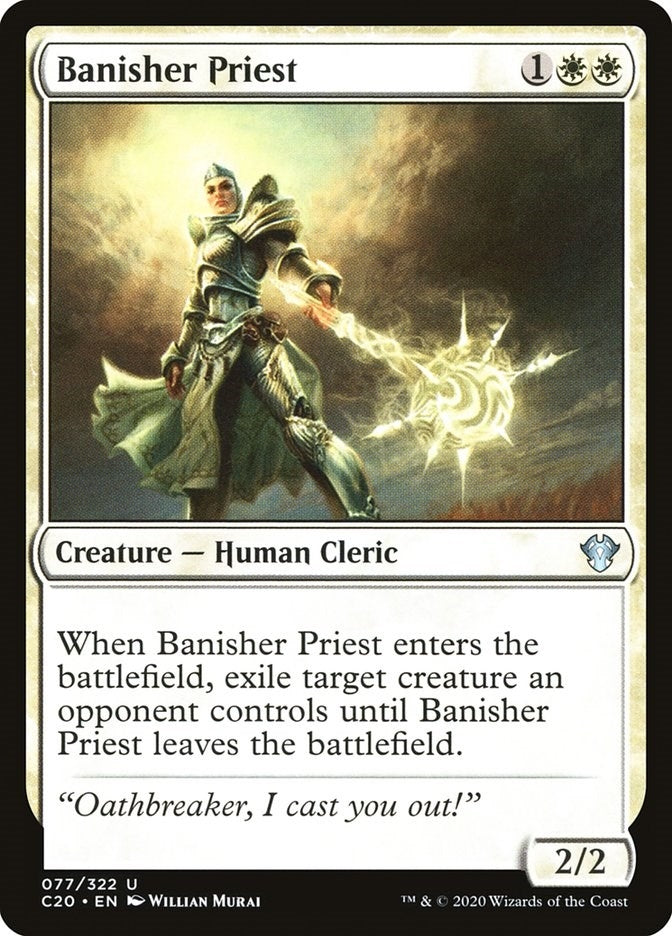 Image for Banisher Priest (77) [Commander 2020]