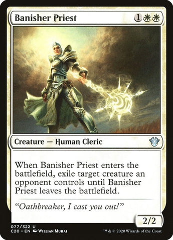Image for Banisher Priest (77) [Commander 2020]