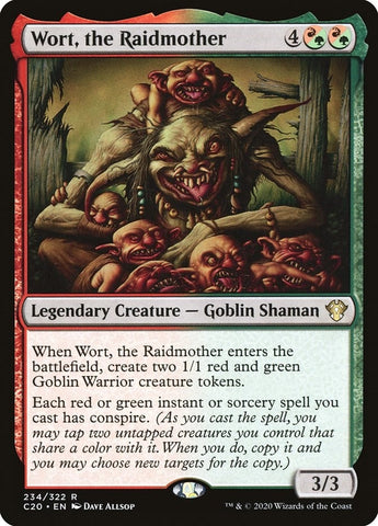 Image for Wort, the Raidmother (234) [Commander 2020]